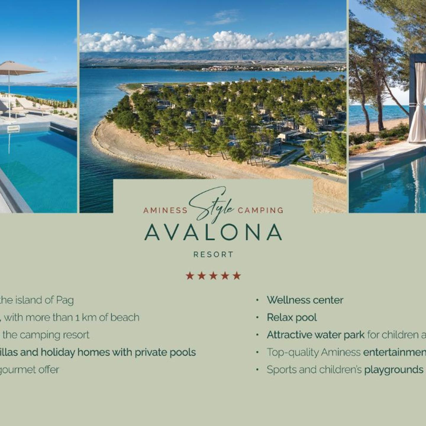 Aminess Style Glamping Villas & Holiday Homes Avalona