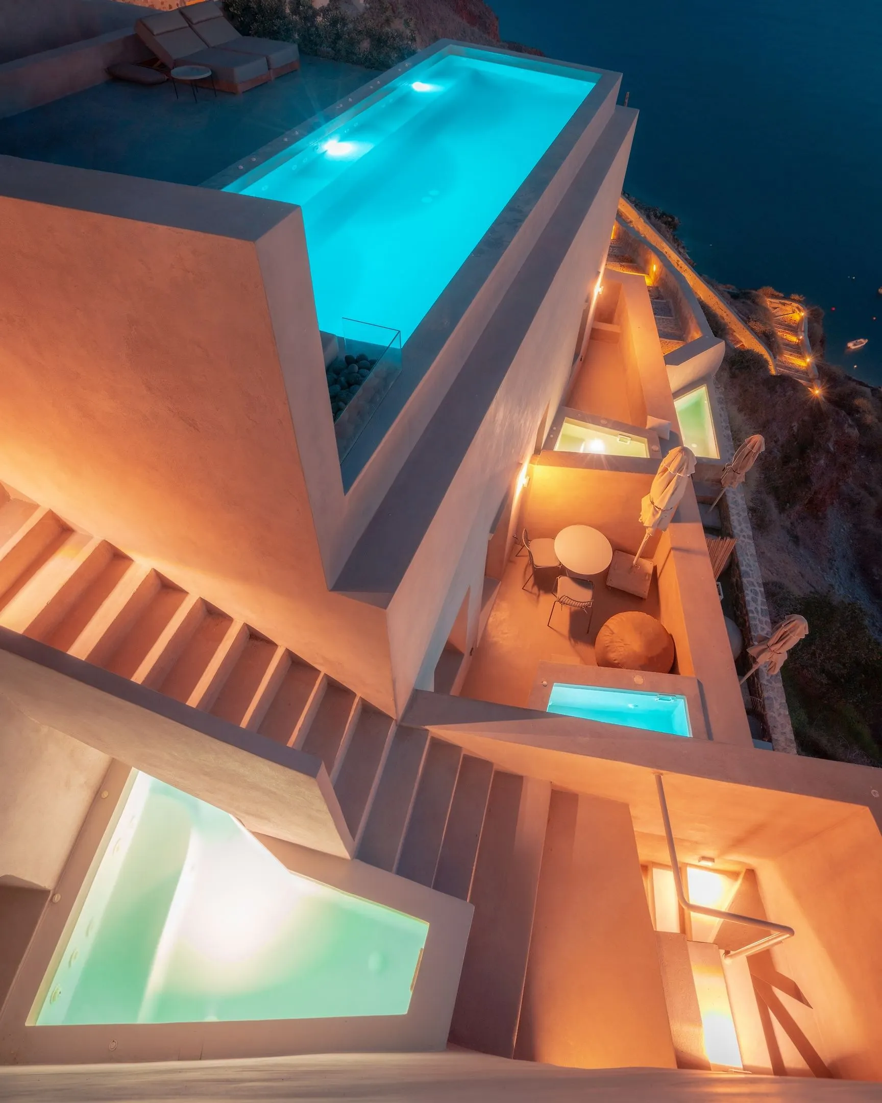 Old Castle Oia by Mr and Mrs White