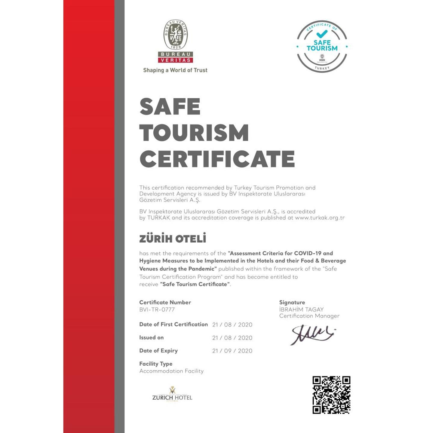 Hotel Zurich Istanbul